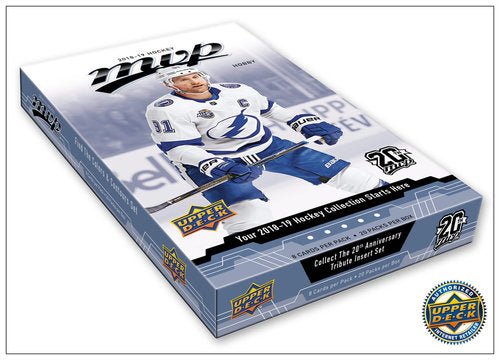 2018 - 19 Upper Deck MVP Hockey Hobby Box Pack (1 Random Pack) - GamesLand Canada