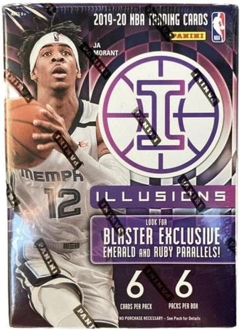 2019/20 Panini Illusions Basketball 6 - Pack Blaster Box - GamesLand Canada