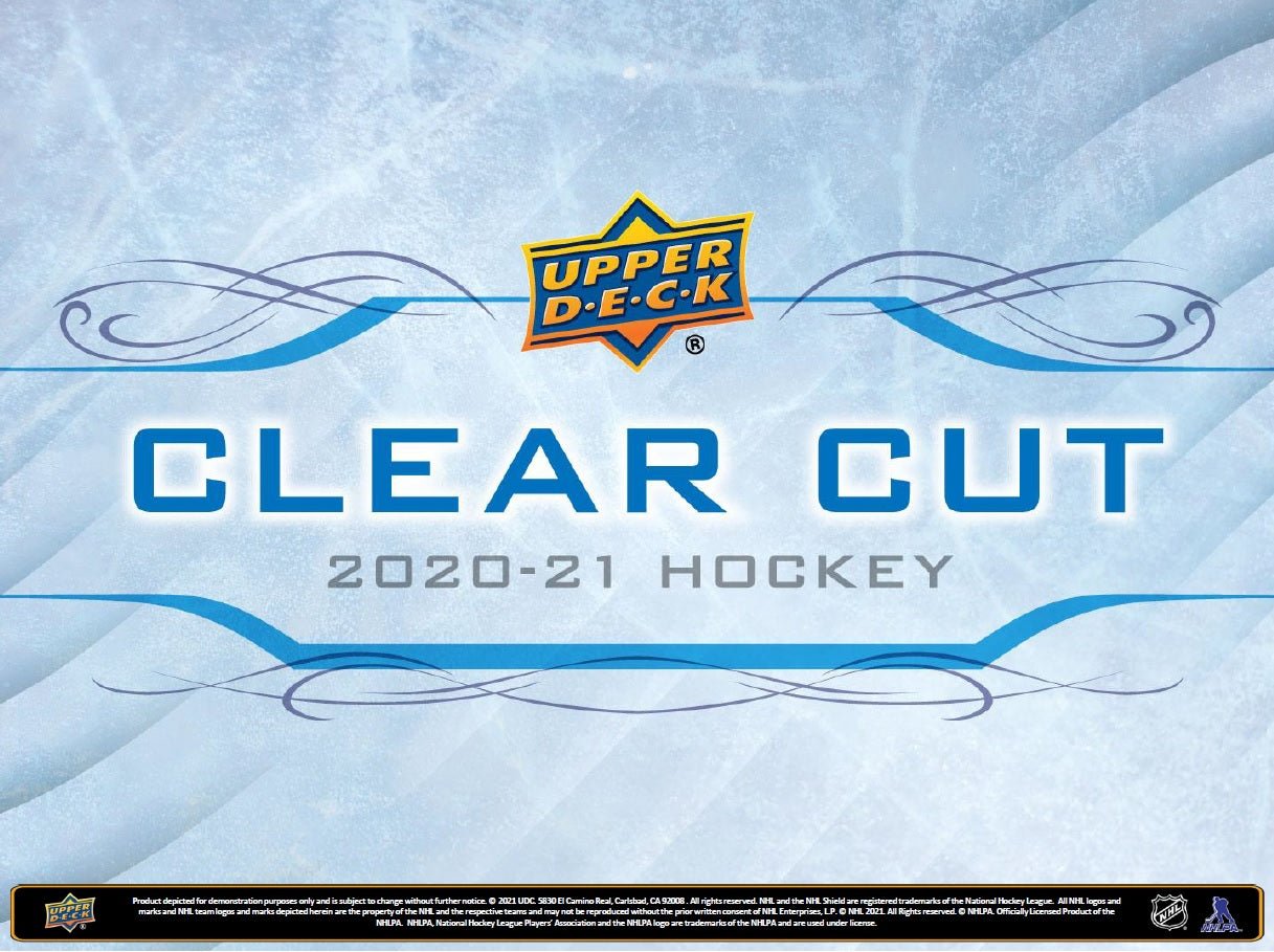 2020 - 21 UPPER DECK CLEAR CUT HOCKEY HOBBY BOX - GamesLand Canada