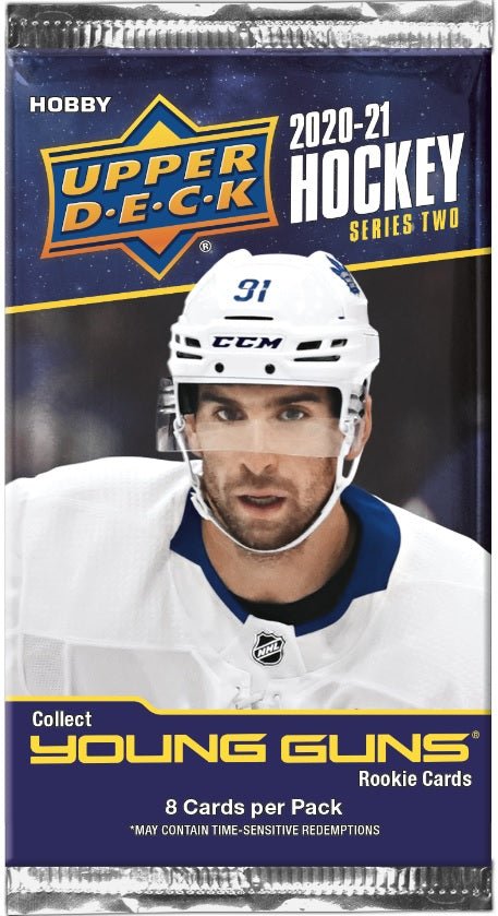 2020 - 21 Upper Deck Series 2 Hockey Hobby Box - GamesLand Canada