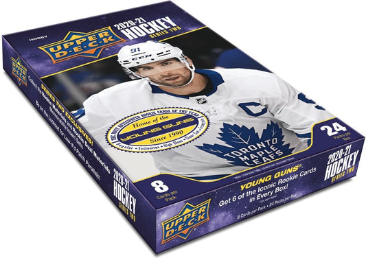 2020 - 21 Upper Deck Series 2 Hockey Hobby Box - GamesLand Canada