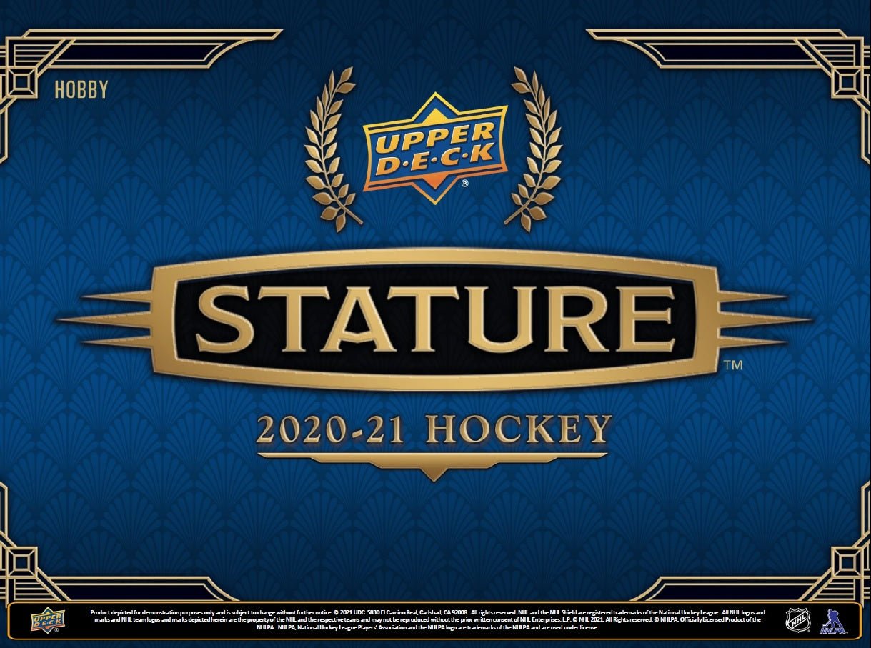2020 - 21 Upper Deck STATURE HOCKEY HOBBY BOX - GamesLand Canada