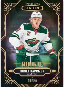 2020 - 21 Upper Deck STATURE HOCKEY HOBBY BOX - GamesLand Canada