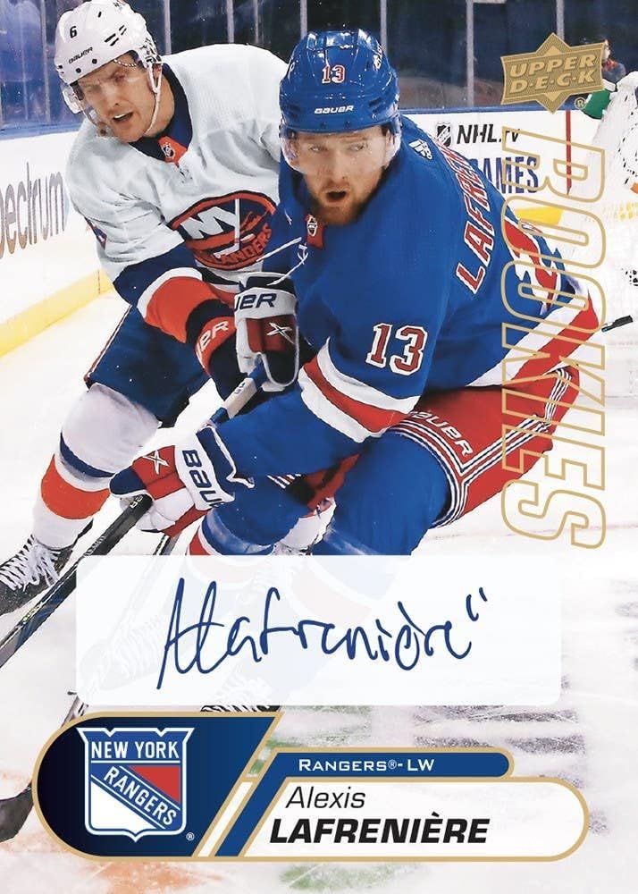 2020/21 Upper Deck NHL Rookie Box Set Hockey Hobby Box - GamesLand Canada