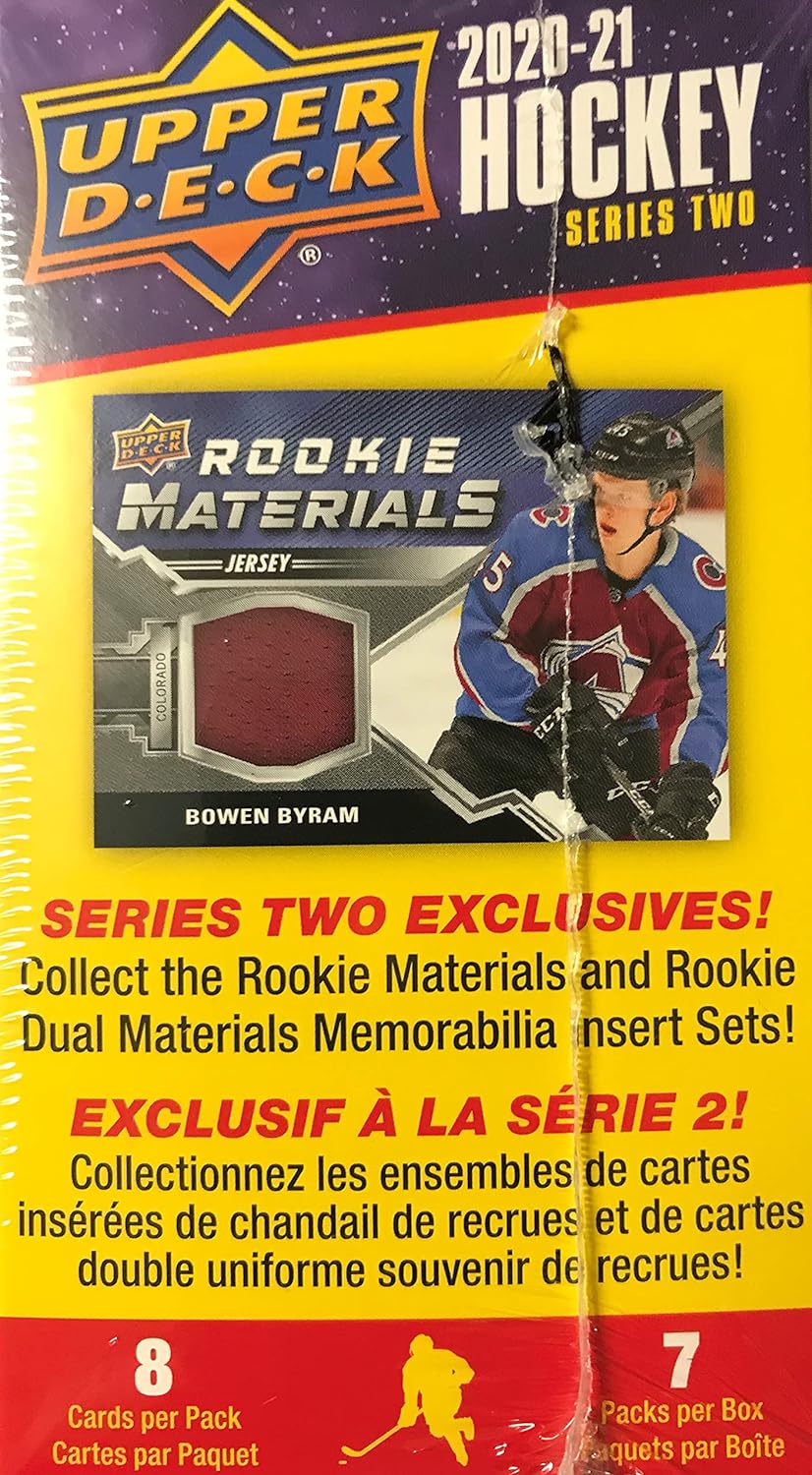 2020/21 Upper Deck Series 2 Hockey 7 - Pack Blaster Box - GamesLand Canada