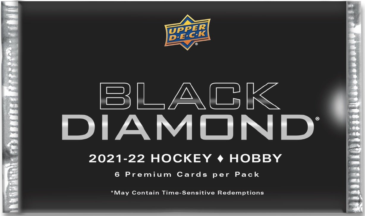 2021 - 22 UPPER DECK BLACK DIAMOND HOCKEY HOBBY BOX - GamesLand Canada