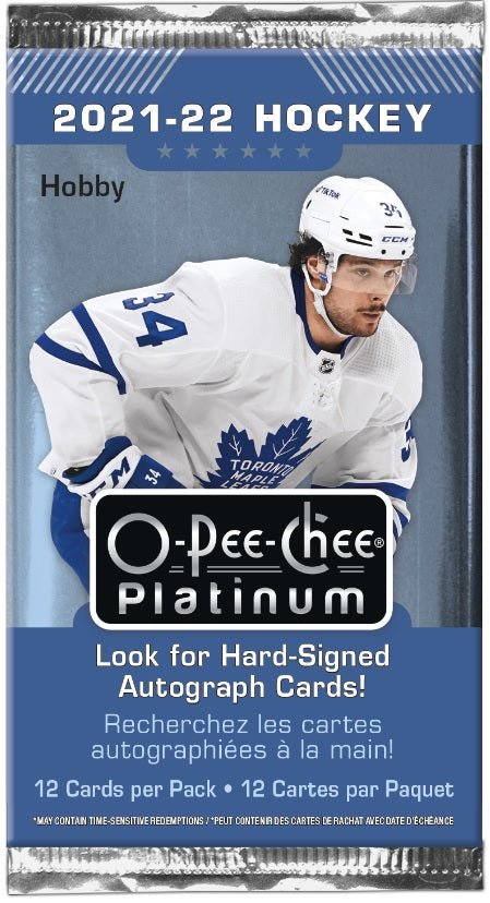 2021 - 22 UPPER DECK O - PEE - CHEE PLATINUM BOX - GamesLand Canada