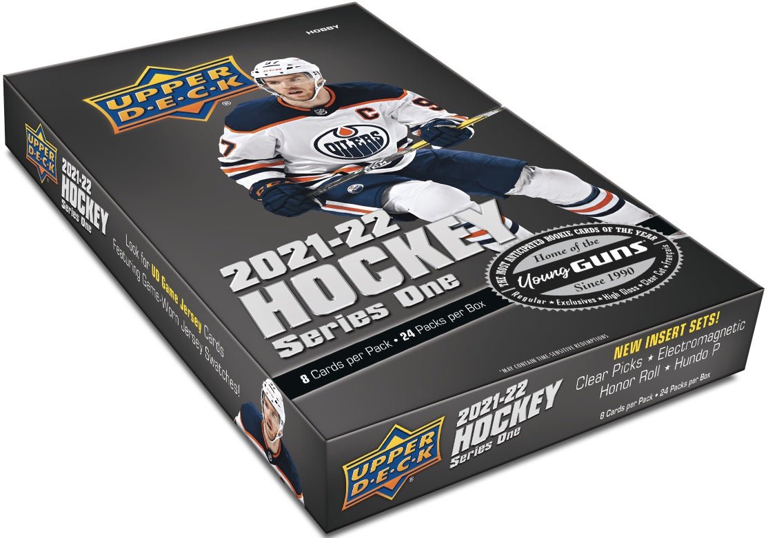2021 - 22 UPPER DECK SERIES 1 HOCKEY HOBBY BOX PACK (1 RANDOM PACK) - GamesLand Canada