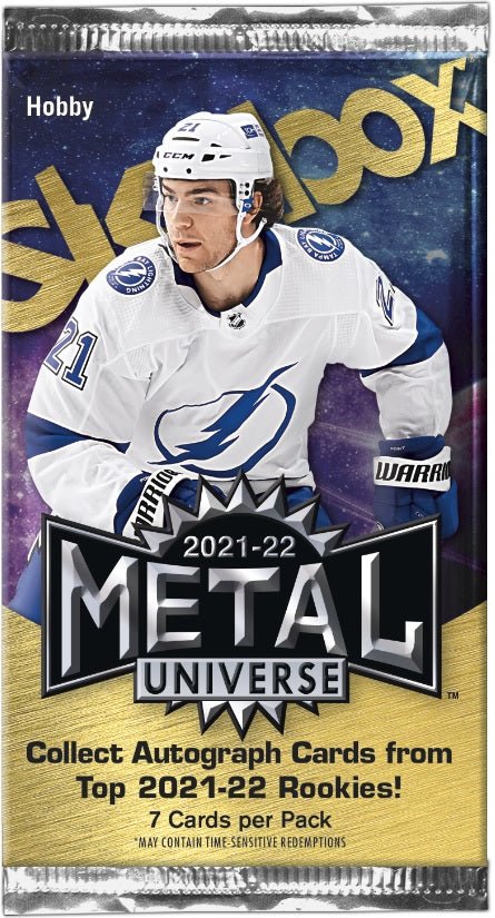 2021 - 22 UPPER DECK SKYBOX METAL UNIVERSE HOBBY BOX - GamesLand Canada
