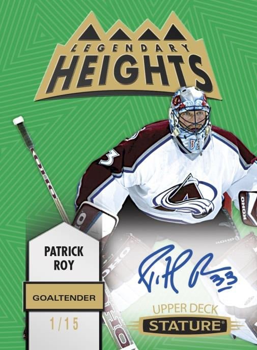 2021 - 22 UPPER DECK STATURE HOCKEY BOX - GamesLand Canada