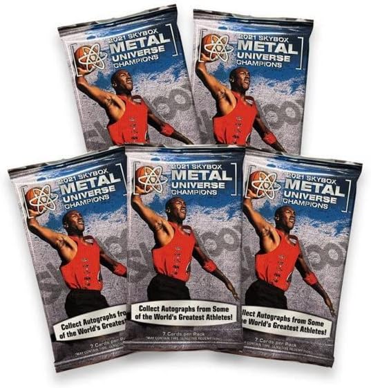 2021 Upper Deck Skybox Metal Universe Champions 5 - Pack Blaster Box - GamesLand Canada