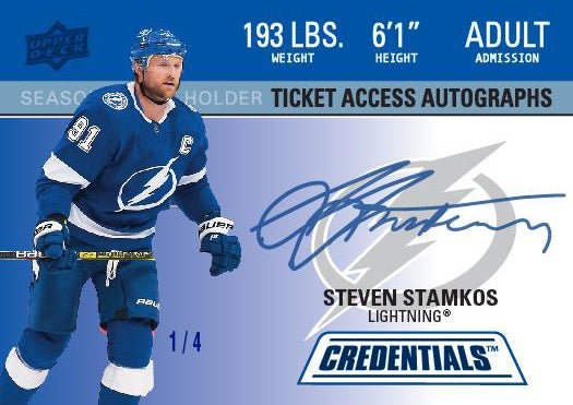 2021/22 Upper Deck Credentials Hockey Hobby Box - GamesLand Canada
