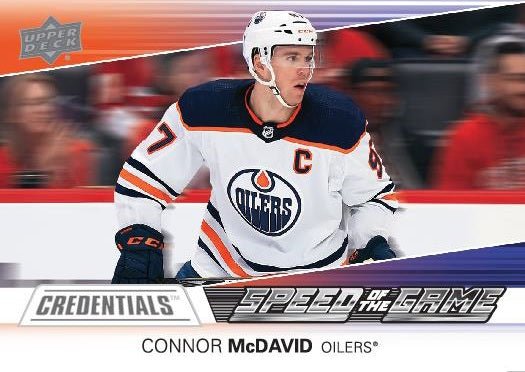 2021/22 Upper Deck Credentials Hockey Hobby Box - GamesLand Canada