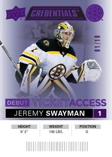 2021/22 Upper Deck Credentials Hockey Hobby Box - GamesLand Canada