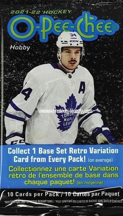 2021/22 UPPER DECK O Pee CHEE Hockey Hobby Box Pack (1 Random Pack) - GamesLand Canada
