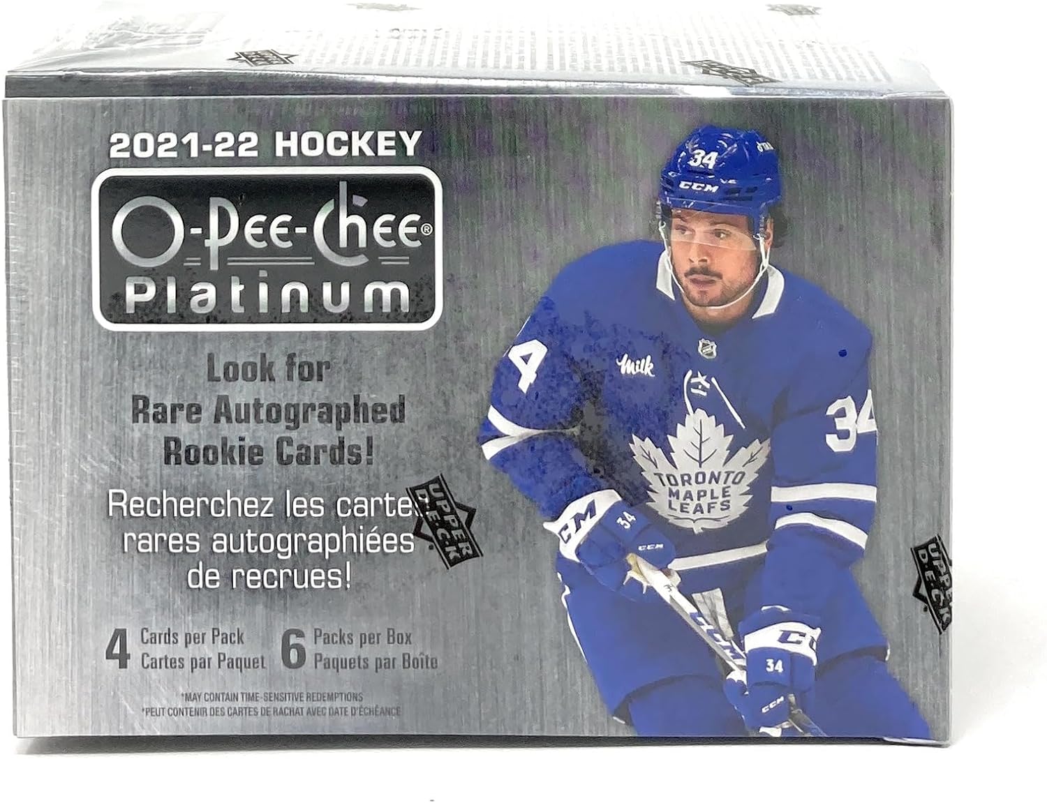 2021/22 Upper Deck O - Pee - Chee Platinum Hockey 6 - Pack Blaster Box - GamesLand Canada