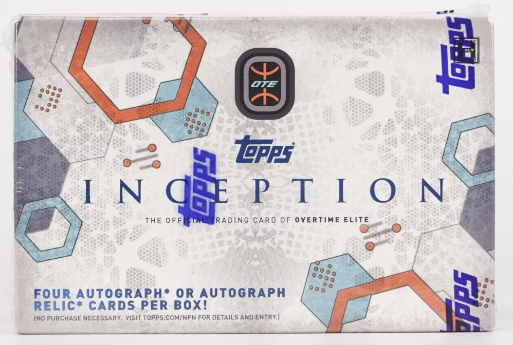 2022/23 Topps Inception Basketball Overtime Elite Hobby Box