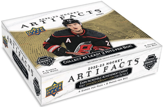 2022 - 23 Upper Deck Artifacts Hockey Hobby Box Pack (1 Random Pack) - GamesLand Canada