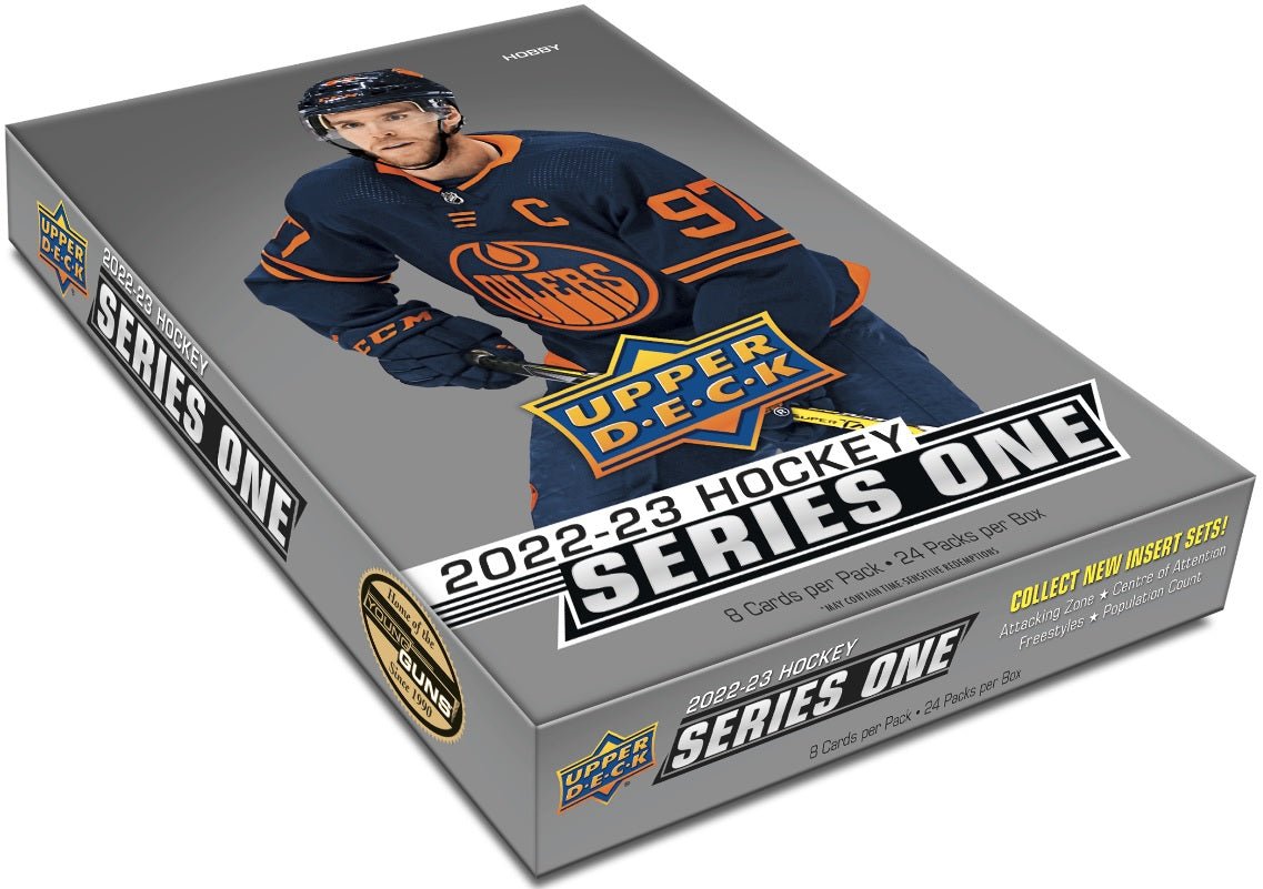 2022 - 23 UPPER DECK SERIES 1 HOCKEY HOBBY BOX PACK (1 RANDOM PACK) - GamesLand Canada