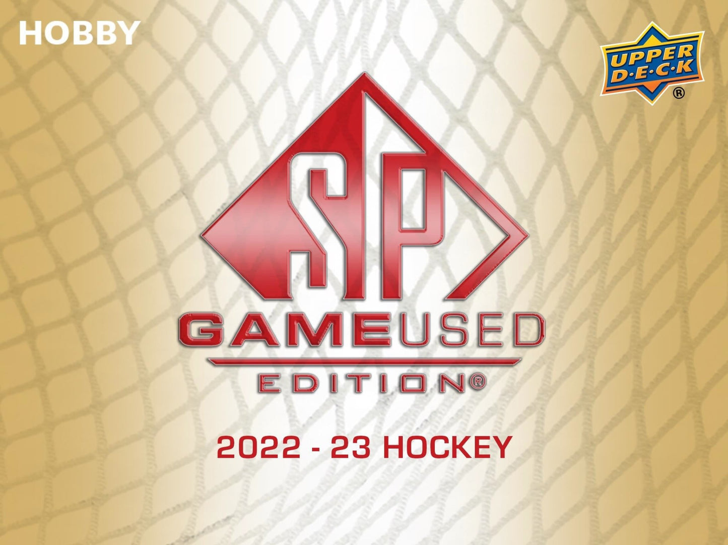 2022 - 23 UPPER DECK SP GAME USED HOCKEY HOBBY BOX - GamesLand Canada