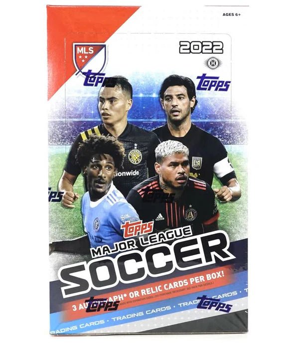 2022 Topps MLS Soccer Hobby Box - GamesLand Canada