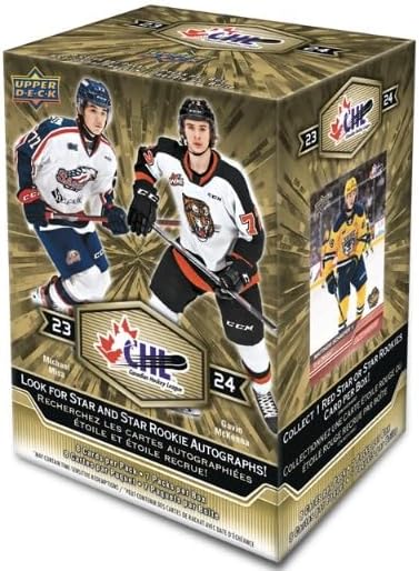 2023 - 24 Upper Deck CHL Hockey Blaster Box - GamesLand Canada
