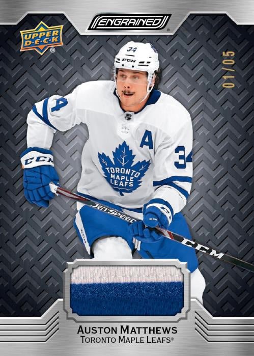 2023 - 24 UPPER DECK ENGRAINED HOCKEY HOBBY BOX - GamesLand Canada