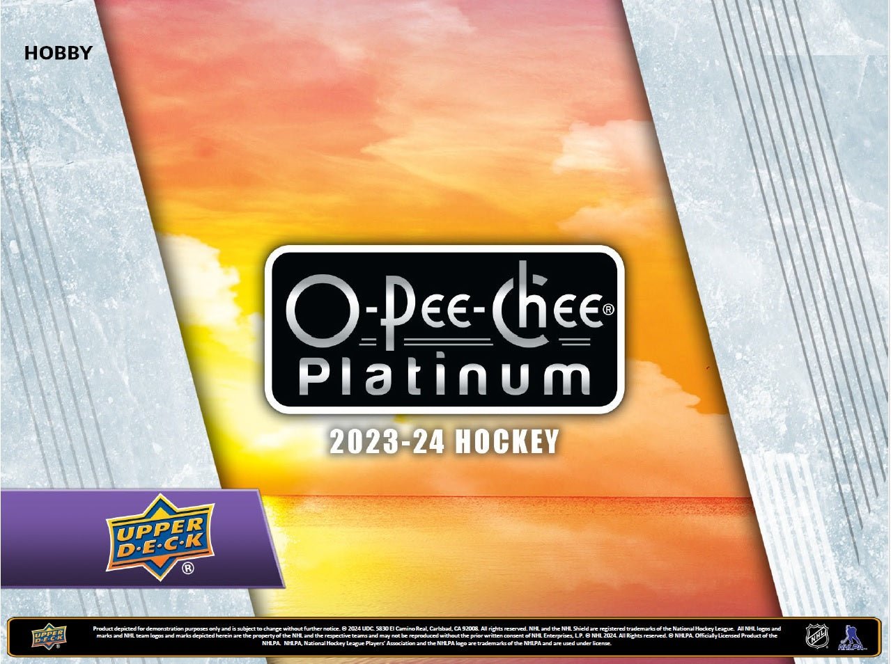 2023 - 24 UPPER DECK O - PEE - CHEE PLATINUM HOCKEY HOBBY BOX - GamesLand Canada