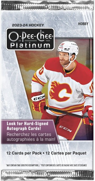 2023 - 24 UPPER DECK O - PEE - CHEE PLATINUM HOCKEY HOBBY BOX - GamesLand Canada