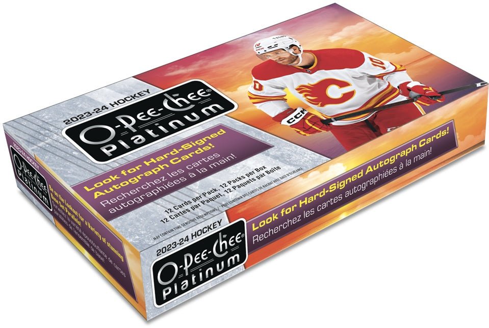 2023 - 24 UPPER DECK O - PEE - CHEE PLATINUM HOCKEY HOBBY BOX - GamesLand Canada