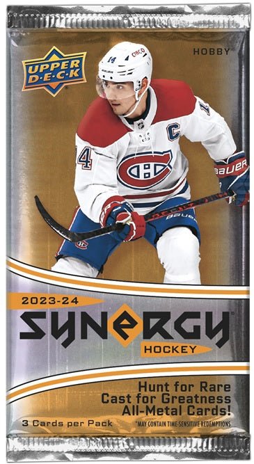 2023 - 24 UPPER DECK SYNERGY HOCKEY HOBBY BOX - GamesLand Canada