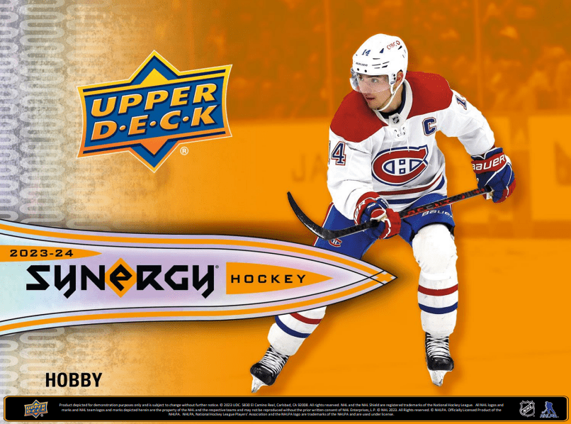 2023 - 24 UPPER DECK SYNERGY HOCKEY HOBBY BOX - GamesLand Canada