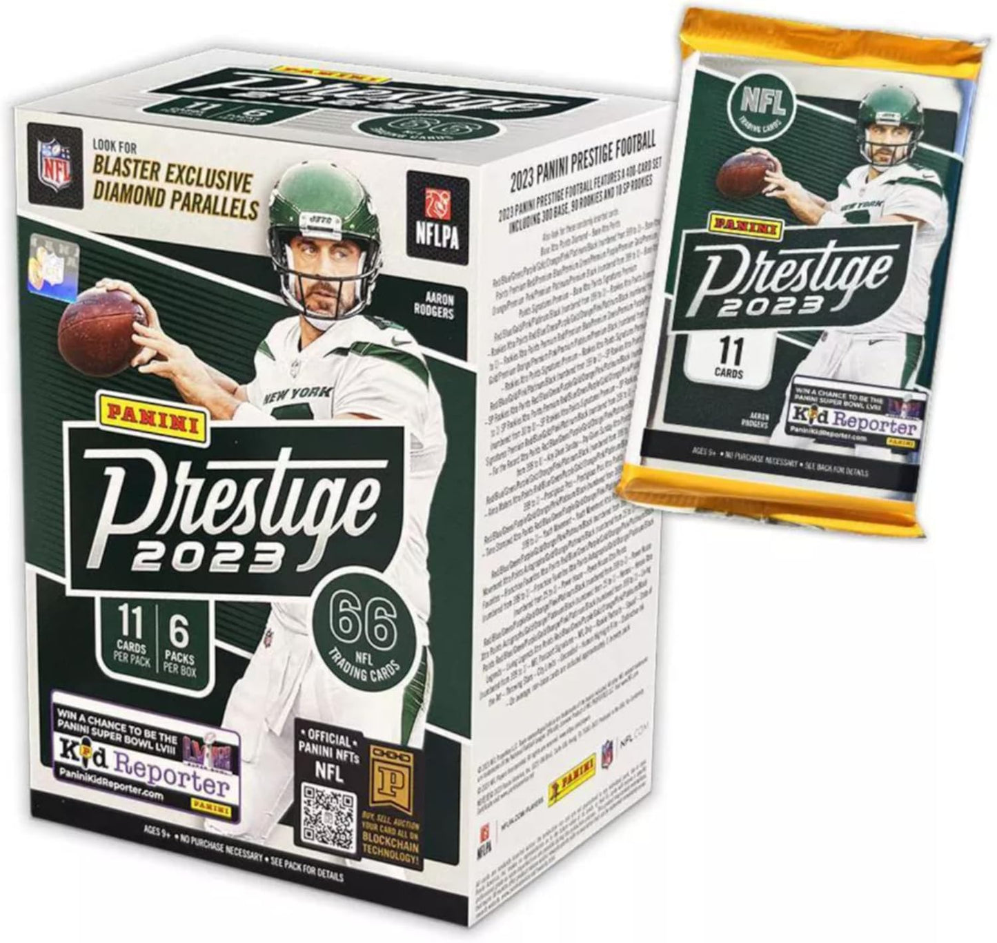 2023 Panini Prestige Football 6 - Pack Blaster Box - GamesLand Canada