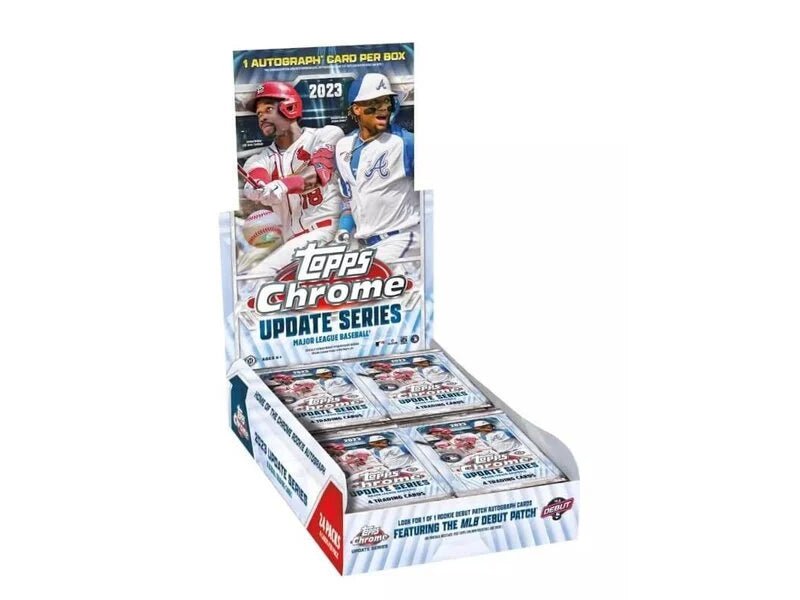 2023 TOPPS CHROME UPDATE SERIES BASEBALL HOBBY BOX - GamesLand Canada