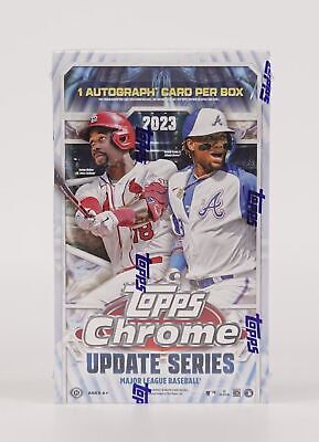 2023 TOPPS CHROME UPDATE SERIES BASEBALL HOBBY BOX - GamesLand Canada
