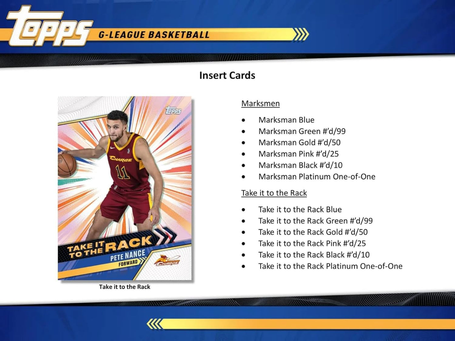 2023/24 Topps G - League Basketball Hobby Box - GamesLand Canada