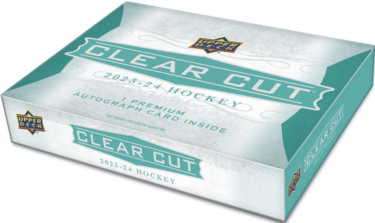 2023/24 Upper Deck Clear Cut Hockey Hobby Box - GamesLand Canada