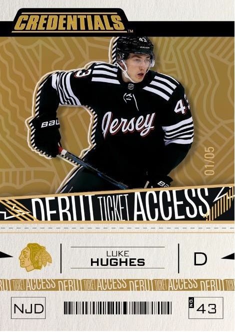 2023/24 Upper Deck Credentials Hockey Hobby Box - GamesLand Canada