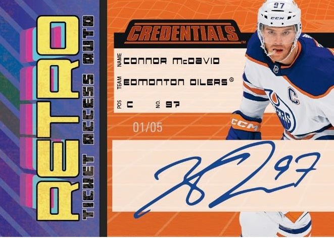 2023/24 Upper Deck Credentials Hockey Hobby Box - GamesLand Canada