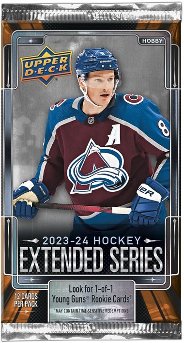 2023/24 Upper Deck Extended Series Hockey Hobby Pack (1 Random Pack) - GamesLand Canada