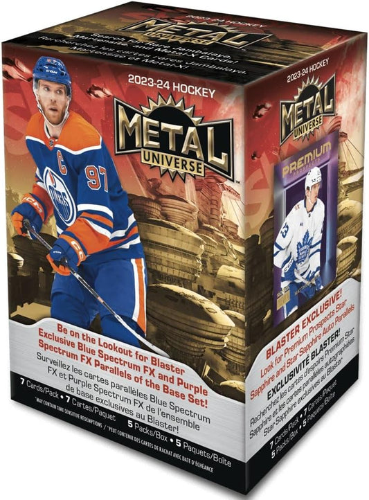 2023/24 Upper Deck Metal Universe Hockey 5 - Pack Blaster Box - GamesLand Canada