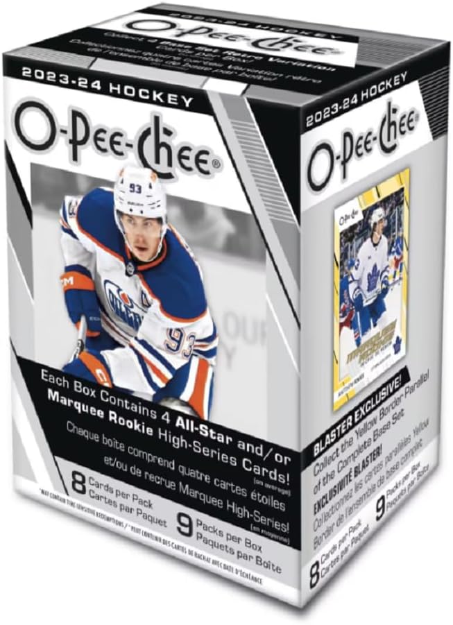 2023/24 Upper Deck O - Pee - Chee Hockey 9 - Pack Blaster Box - GamesLand Canada