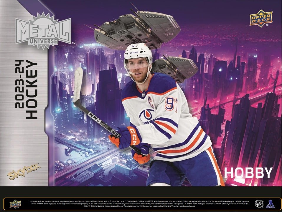 2023/24 Upper Deck Skybox Metal Universe Hockey Hobby Box - GamesLand Canada