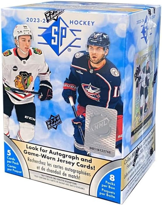 2023/24 Upper Deck SP Hockey 8 - Pack Blaster Box - GamesLand Canada