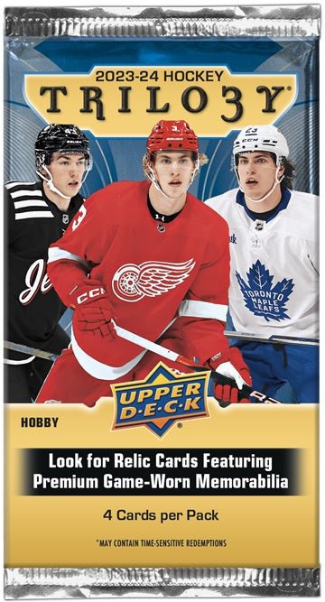 2023/24 Upper Deck Trilogy Hockey Hobby Box - GamesLand Canada