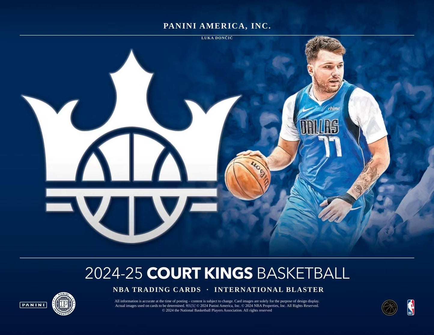 2024 - 25 Panini Court Kings Basketball International Blaster Box - GamesLand Canada