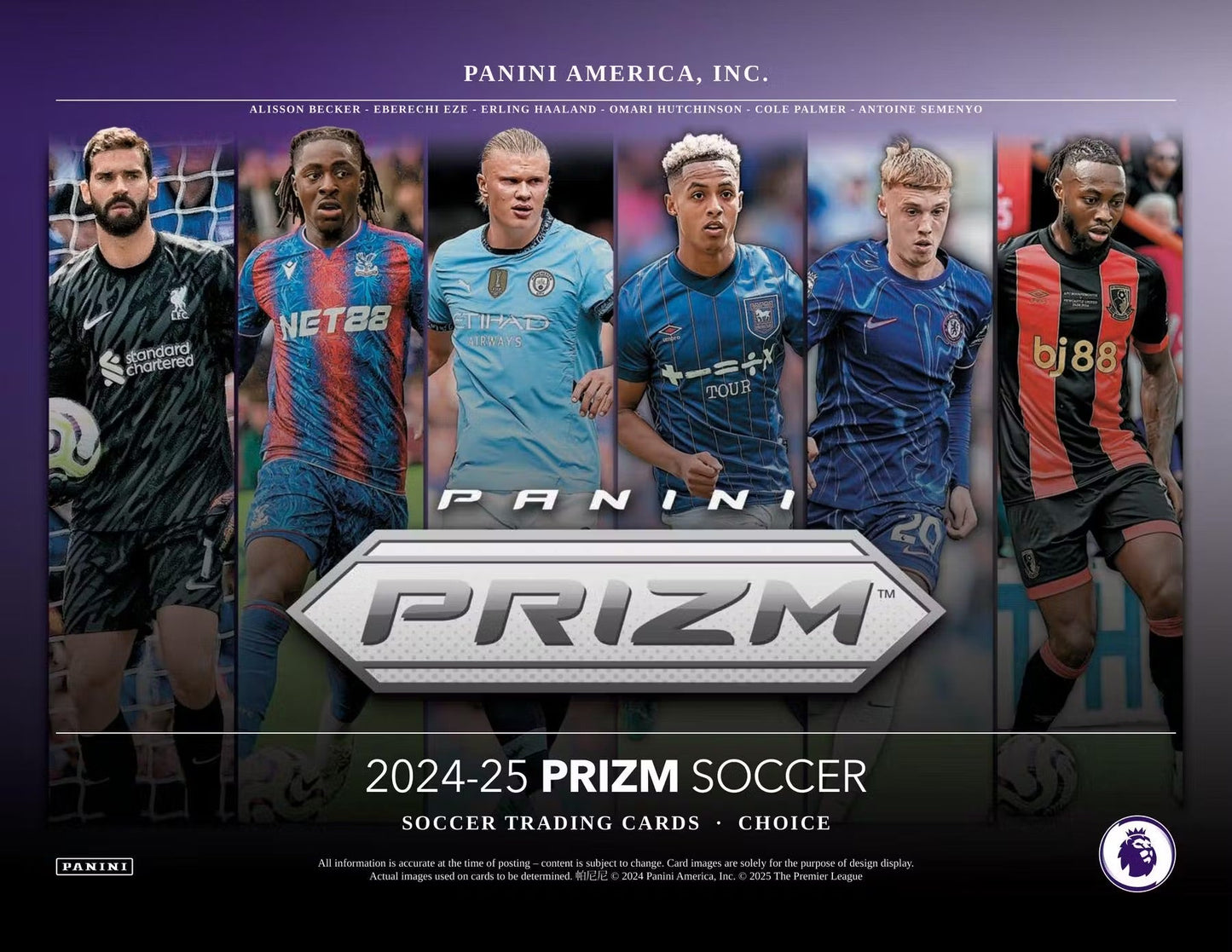 2024 - 25 Panini Prizm EPL English Premier League Soccer Choice Box - GamesLand Canada