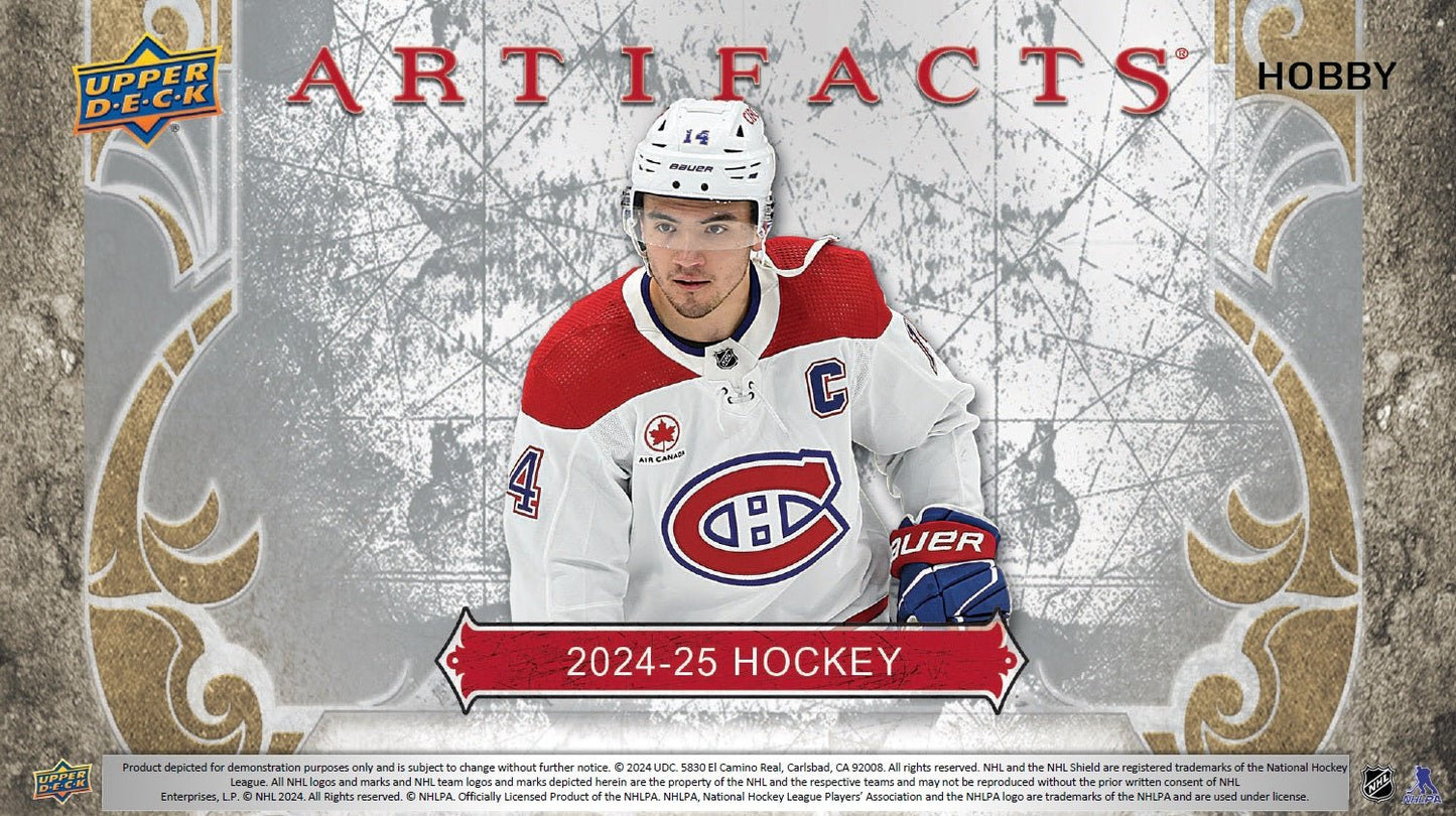 2024 - 25 Upper Deck Hockey Artifacts Hobby Box - GamesLand Canada