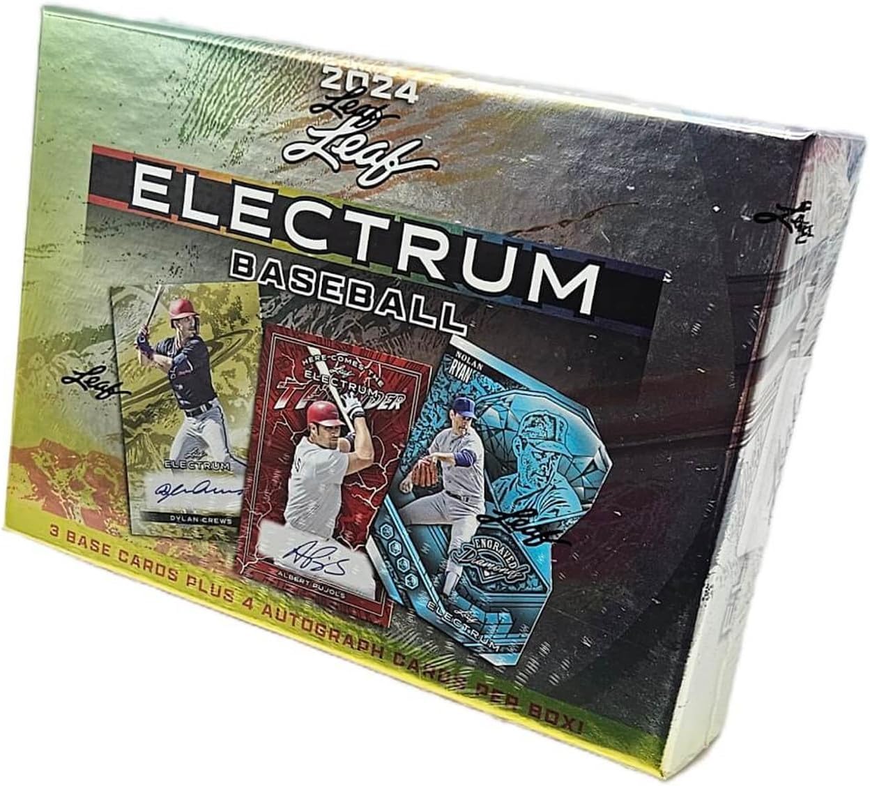 2024 LEAF ELECTRUM BASEBALL HOBBY BOX - GamesLand Canada