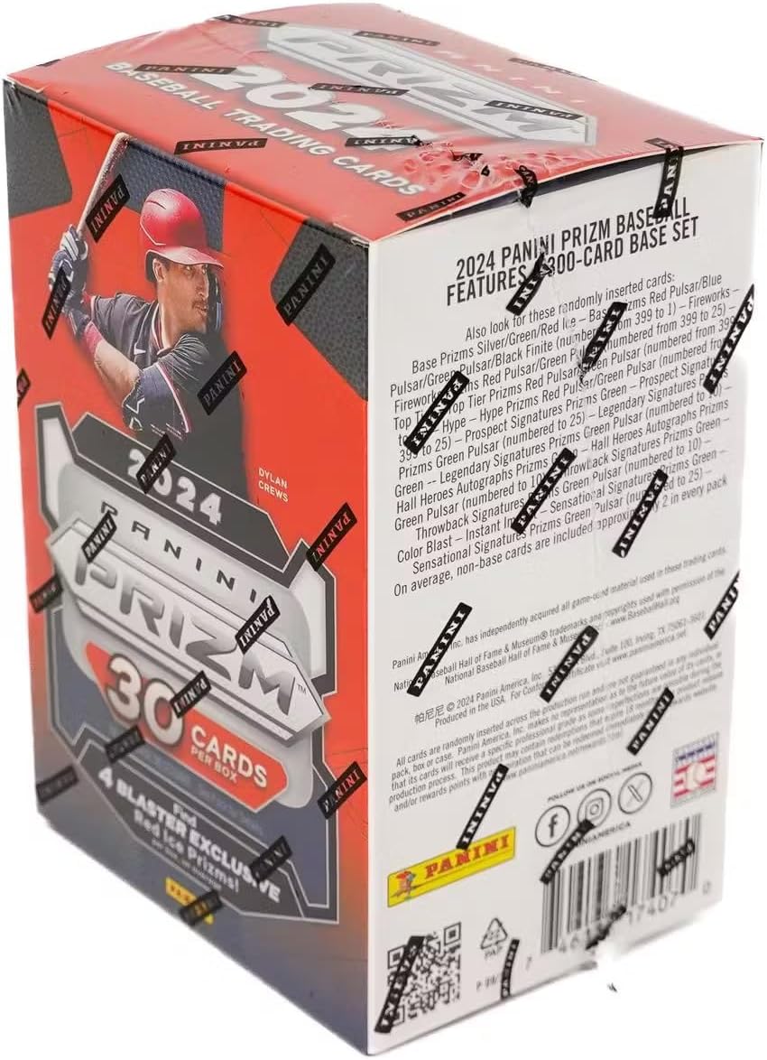 2024 Panini Prizm Baseball 6 - Pack Hobby Blaster Box - GamesLand Canada